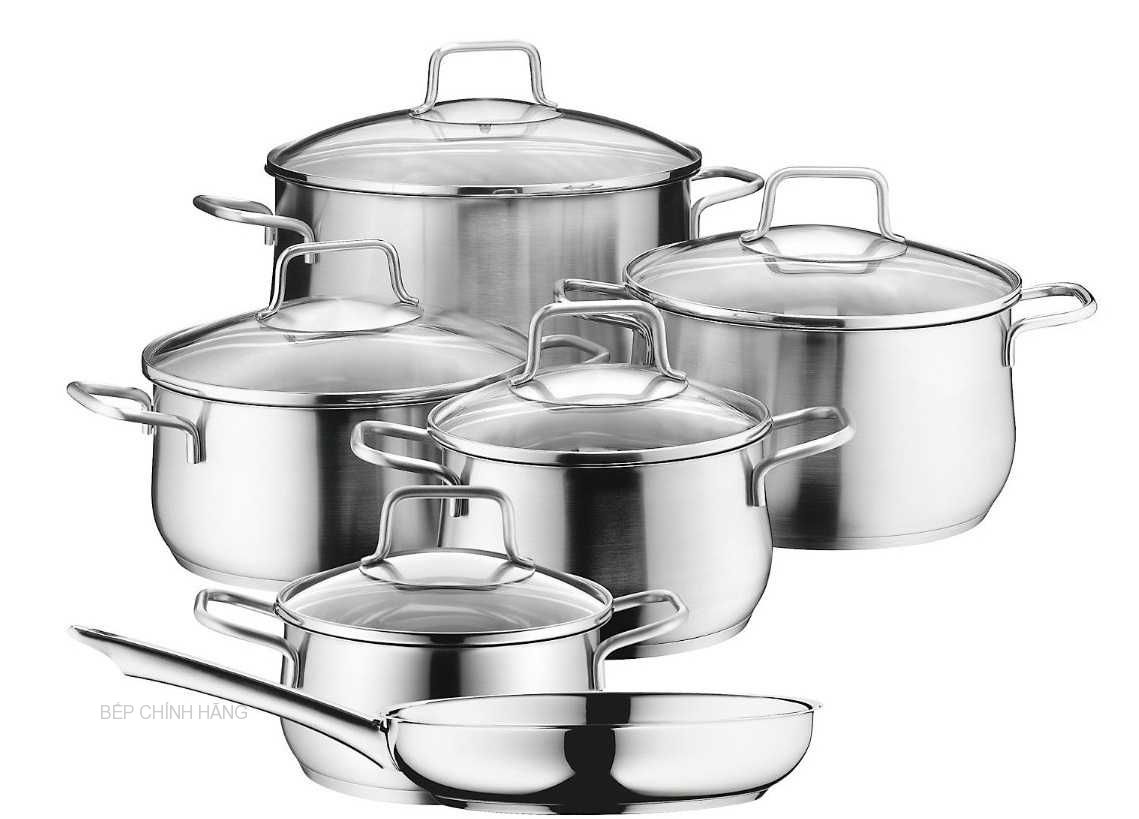 BỘ NỒI WMF BRILLIANT KOCHGESCHIRR SET 6 – TEILIG